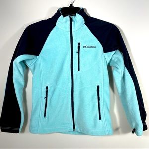 Columbia Full Zip Women’s Fleece Jacket. Size M
